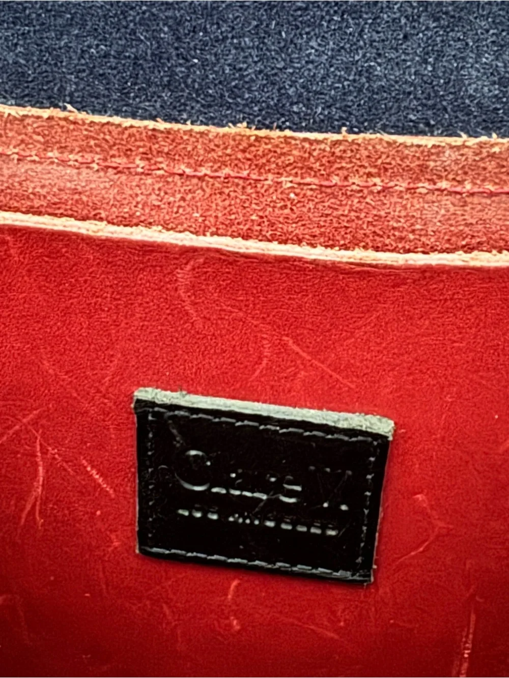 Clare V. Leather Shoulder Bag | Vintage